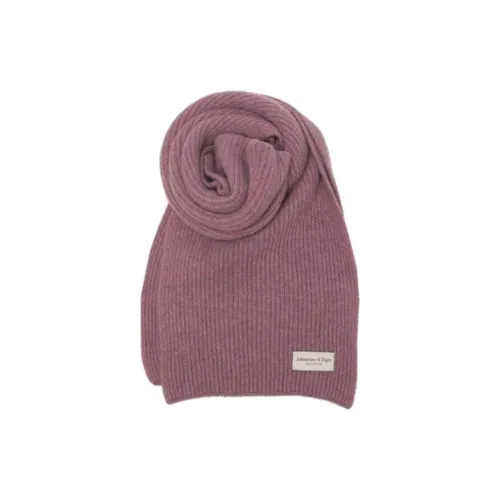 JOHNSTONS OF ELGIN Вязаные шарфы Унисекс Розовый