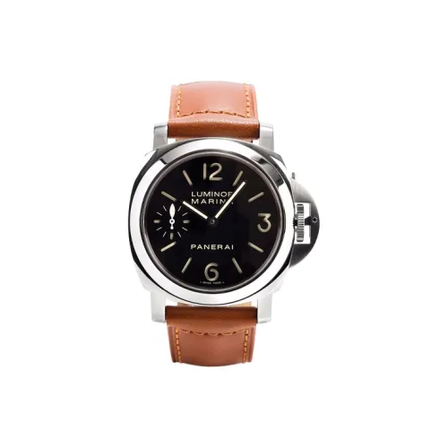 PANERAI Ручной механизм Мужские часы LUMINOR LUMINO Collection 44 мм Черные