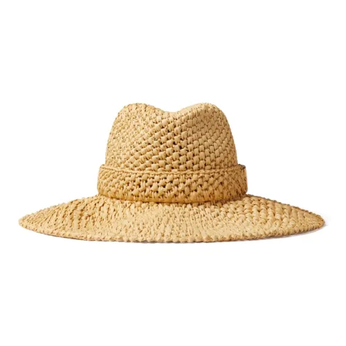Valentino Raffia Bucket Hats Women's Yellow
