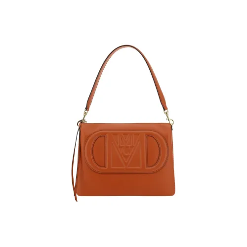 MCM Испанская Телячья Кожа Сумка через плечо Женская Кофейного цвета