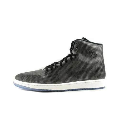 Jordan Air Jordan 1 Retro 4lab1 REFLECT Silver High Top Vintage Баскетбольные Кроссовки Мужские Black