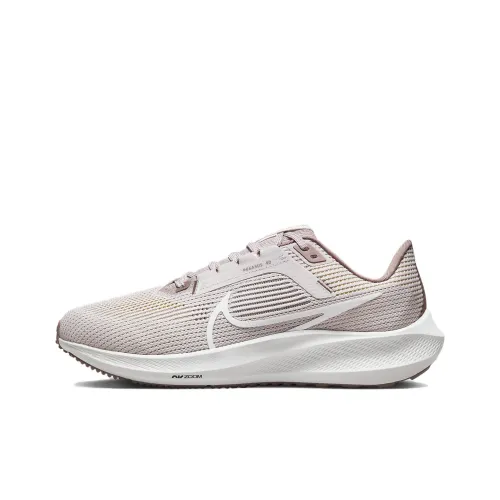 Nike Air Zoom Pegasus 40 Устойчивый к истиранию Дышащие Низкие Кроссовки для Бега Женские Розовые