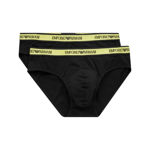 EMPORIO ARMANI Трусы Мужские 2 упаковки черный