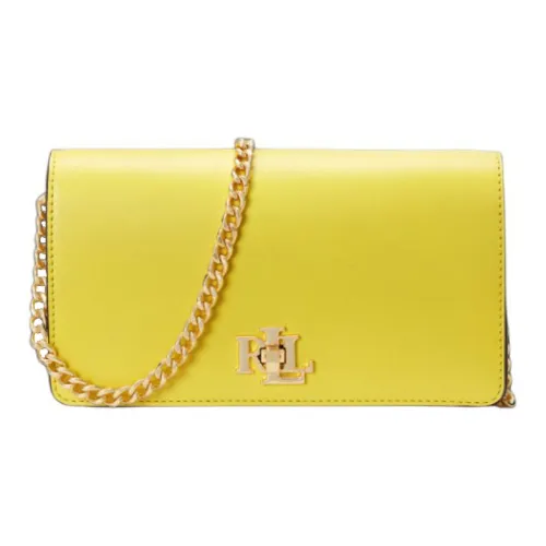 Ralph Lauren Сумка через плечо из коровьей кожи женская желтая