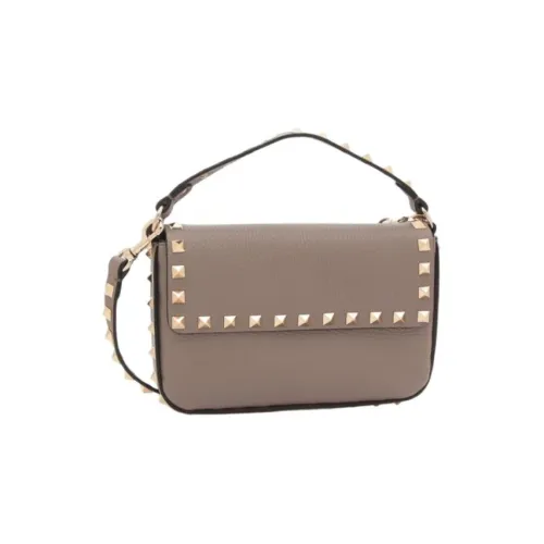 Valentino Кожа Сумка через плечо Сумка Мини Женская Серого цвета