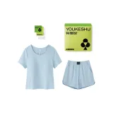 [Короткий рукав] Далекий Небесный Синий