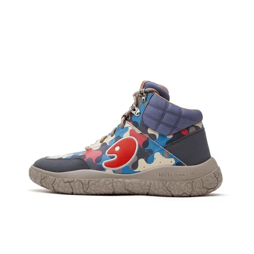 U.IN Разрисованный Путешествие Обувь Baden 2 Camouflage Collection MID Топ Толстоподошвенные кроссовки Унисекс