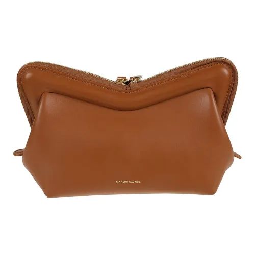 MANSUR GAVRIEL Сумка через плечо из коровьей кожи мини-сумка женская коричневая