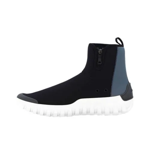 PRADA Высокий Топ Casual Мужской Черный Синий