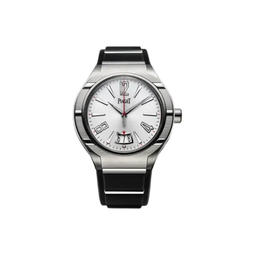 PIAGET Автоматический Механический Механизм Мужские Часы PIAGET POLO 45мм*10,6мм Серебряный