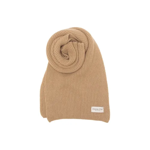 JOHNSTONS OF ELGIN Вязаные шарфы Женские Светло-коричневый