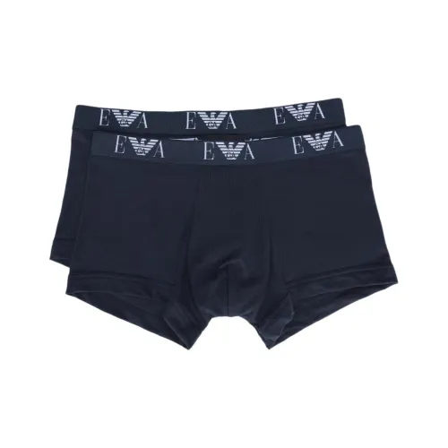 EMPORIO ARMANI SS23 Трусы Мужские 2 упаковки Темно-синий
