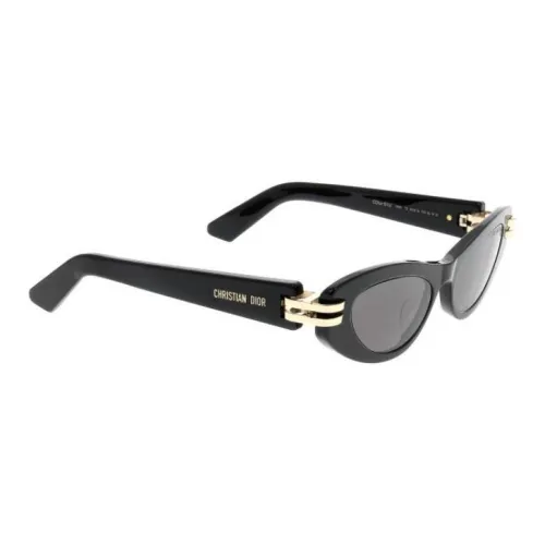 DIOR Ацетат Кошачий глаз Солнцезащитные очки Женские Черный
