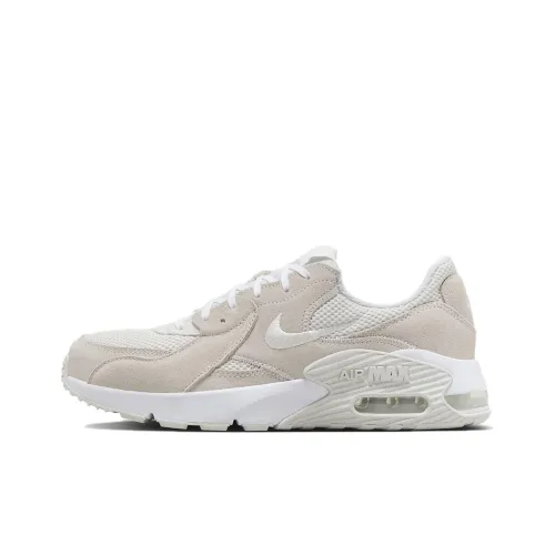Nike Air Max Excee Low Топ Пена Повседневные Беговые кроссовки Женские Экрю