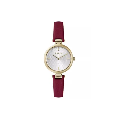 Furla Women's Watch Кварцевый механизм ремень из натуральной кожи 32 мм серебристый циферблат модель WW00018003L2