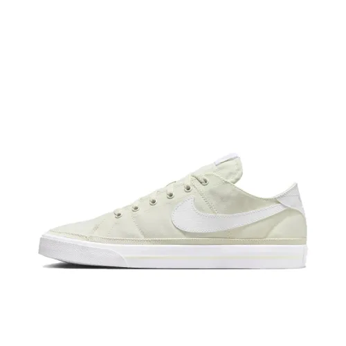 Nike Court Legacy Холст Низкий Топ Скейтборд Кроссовки Мужские Светло-Зеленые