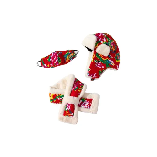 Шапка-ушанка из хлопка унисекс