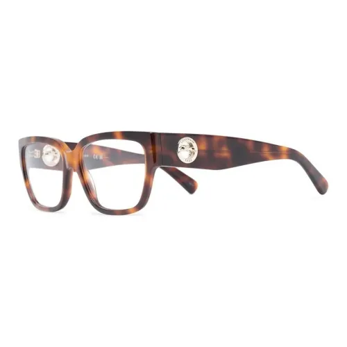 LONGCHAMP Ацетат Прямоугольные Оправы для очков Женские Умбра