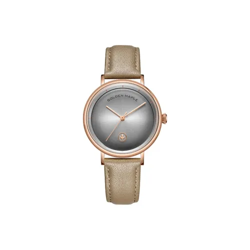 Golden Maple Ivy Green Collection Кварцевый механизм Часы Унисекс Многоцветный Циферблат часов GM2001GB