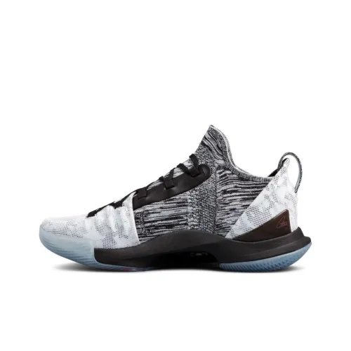 Under Armour CURRY 5 CURRY 5 Chef Curry MID Баскетбольные кроссовки для игры Мужской Белый Черный
