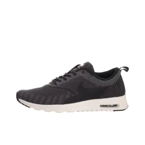 Nike Air Max THEA Jacquard Амортизация Устойчивый к истиранию Легкий Низкий Топ Повседневная обувь Мужская Черный