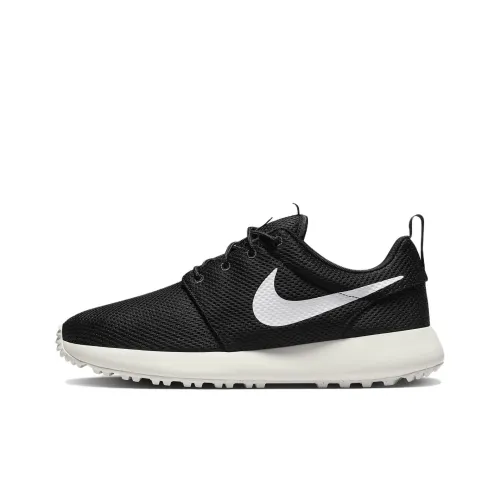 Nike Roshe G Next Nature Slip-resistant Low Golf Shoes Men's Black Найк Росе G Next Nature Противоскользящие Низкие Обувь для гольфа Мужская Черная