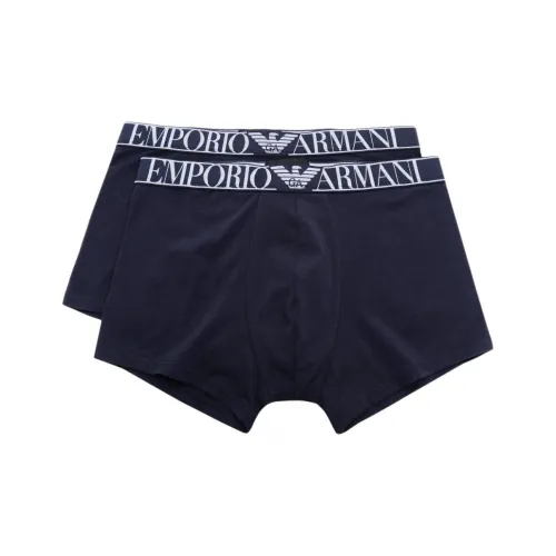 EMPORIO ARMANI SS23 Трусы Мужские 2 упаковки Темно-синий