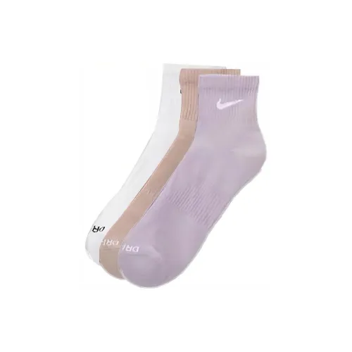 Низкие носки Nike SS22 унисекс фиолетовые оранжевые белые