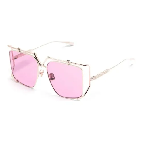 Valentino Нерегулярная форма Солнцезащитные очки Женские Золото