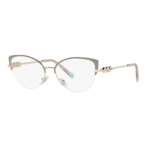 TIFFANY CO. Металл Кошачий глаз Оправы для очков Женские Золото