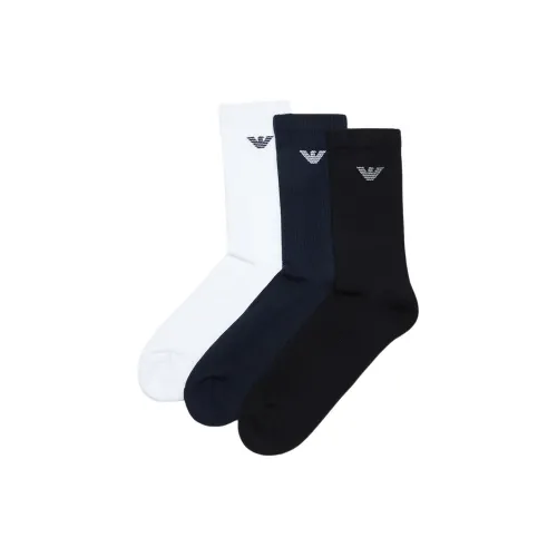 EMPORIO ARMANI SS23 Носки до колена Мужские упаковка из 3 пар