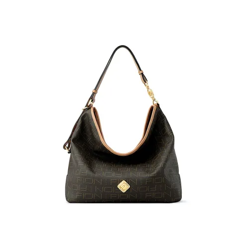 FION PVC Тоут Сумка Сумка для покупок Сумка на плечо Женская Кофейная Кaramel