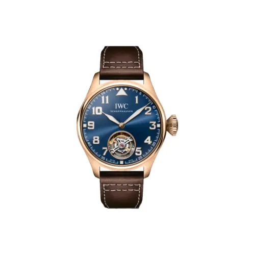IWC Автоматический Механический Часы Мужской Pilot Collection 43mm*14,5mm Синий
