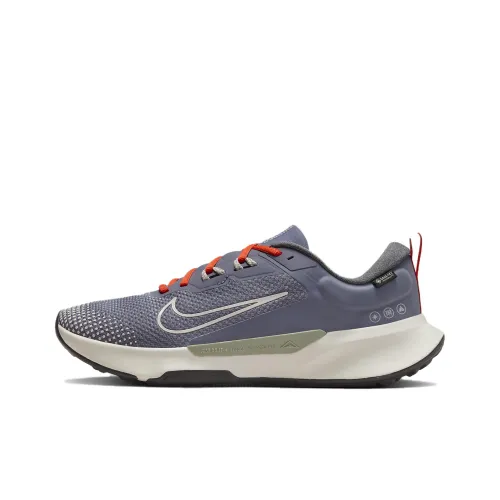 Nike Juniper Trail 2 Slip-Resistant Abrasion-Resistant Low-Top Беговые кроссовки Мужские Фиолетовый Белый