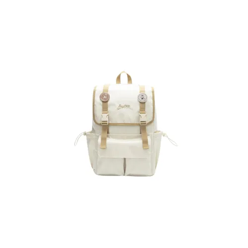 SEM R Нейлон Ноутбук Сумка Рюкзак Большой Унисекс Молочный Белый Карамельный Коричневый Черный