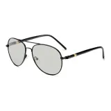 Черная оправа с фотохромными линзами