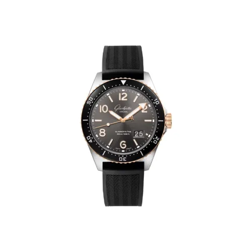 GLASHUTTE ORIGINAL SPEZIALIST Автоматический Механический Механизм Мужские Часы Часы Черный Циферблат Корпус из Нержавеющей Стали