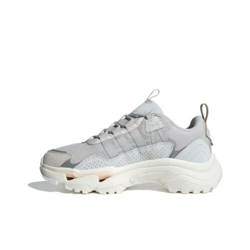 Adidas CityWalk Беговые кроссовки Низкий топ Серый Белый Унисекс