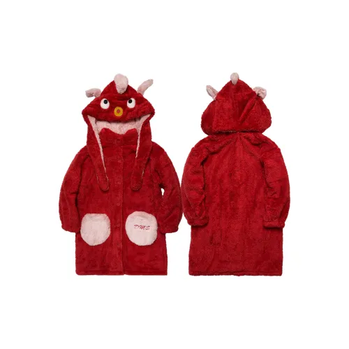 DAMOS·LOVE Красный Женские Банные халаты