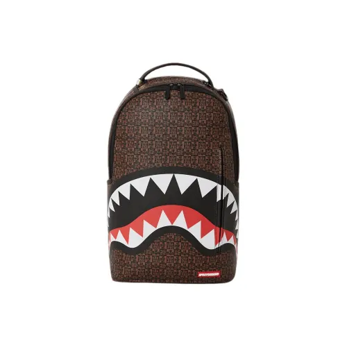 SPRAYGROUND Рюкзак из искусственной кожи мужской коричневый