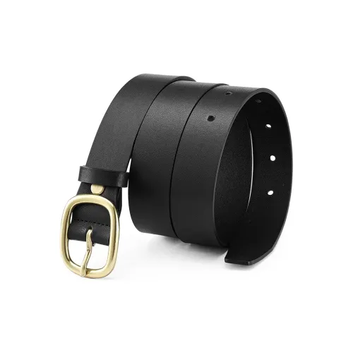 FAIRWHALE Бесшовный ремень из натуральной кожи ширина 2,8 см женский застежка-липучка