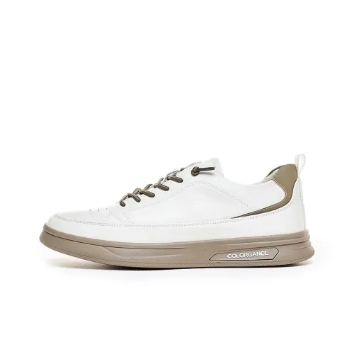 Wit Устойчивые к истиранию низкие кроссовки для скейтбординга Мужские Белые