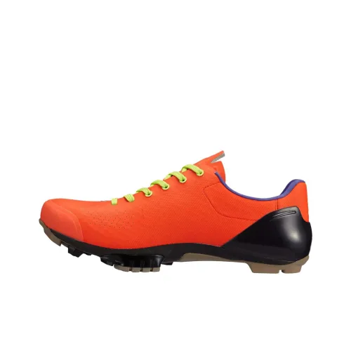 SPECIALIZED S Works Recon Амортизация Износостойкие Низкие Кроссовки для Велоспорта Мужские Оранжевые Черные