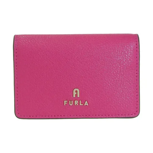 Furla Кожа Кошелек Женские Фуксия Пион