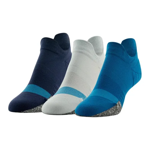 Under Armour Breathe 3 шт Темно-синий + Серый + Синий Женские носки