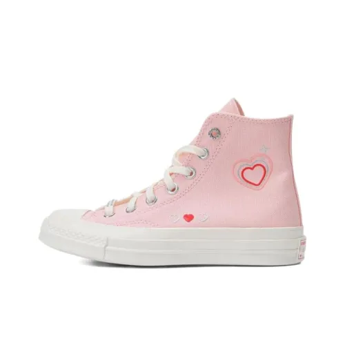 Converse Chuck Taylor кеды, высокие, розовые, женские