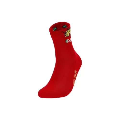 FILA Dragon Series 1 шт Легендарный красный Женские MID Носки до икры