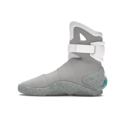 Nike Air MAG Back to the Future High Топ Винтажные баскетбольные кроссовки Мужской Серый Выпуск 2011 года