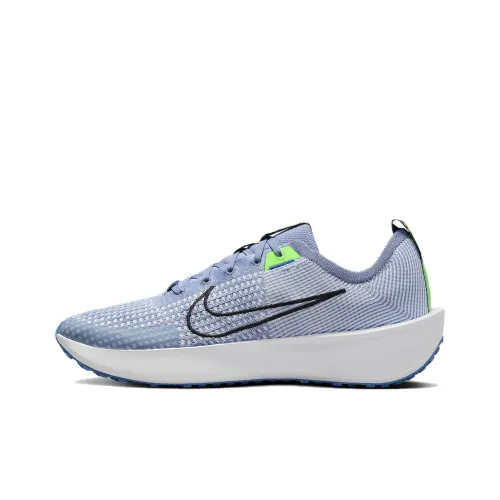 Nike Interact Run Low Топ Повседневные Беговые Кроссовки Мужские Синие