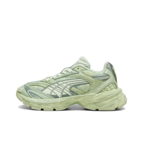 PUMA Velophasis Low Топ Повседневная обувь Женская Зеленая